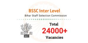 Bihar BSSC Inter Level Recruitment 2026
