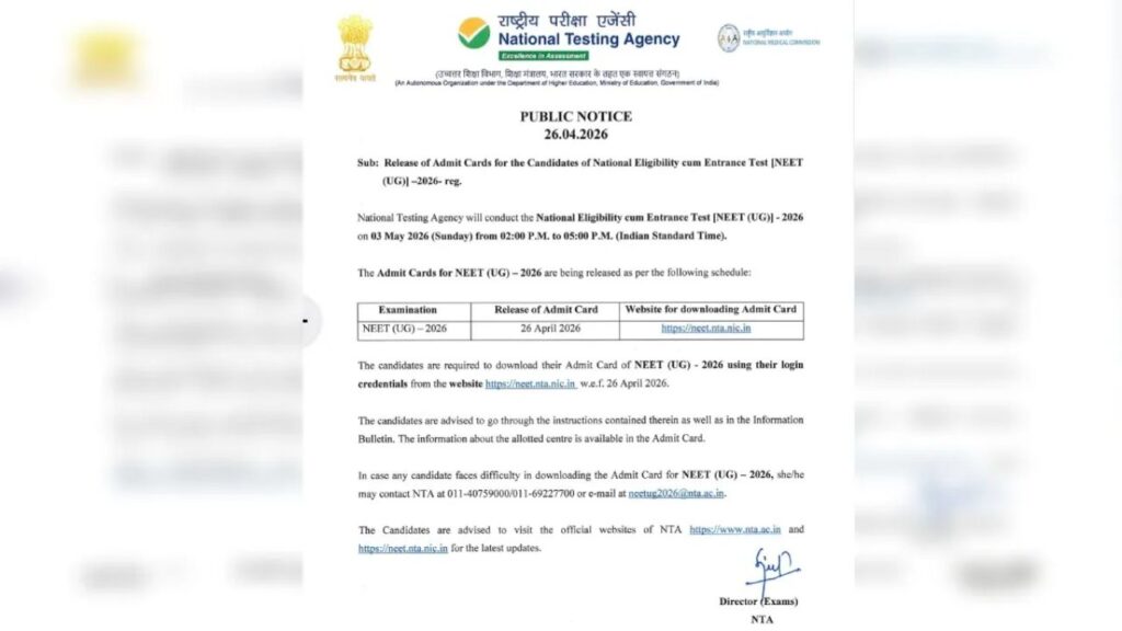 NEET UG 2026