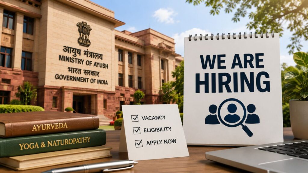 AYUSH Ministry Job Alert