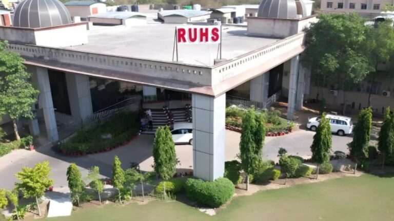 Medical Officer Posts RUHS Issues Notification