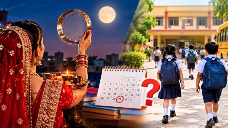 Karwa Chauth School Holiday 2026